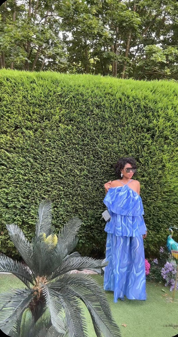 Robe Voile Transparente — Orange Pêche