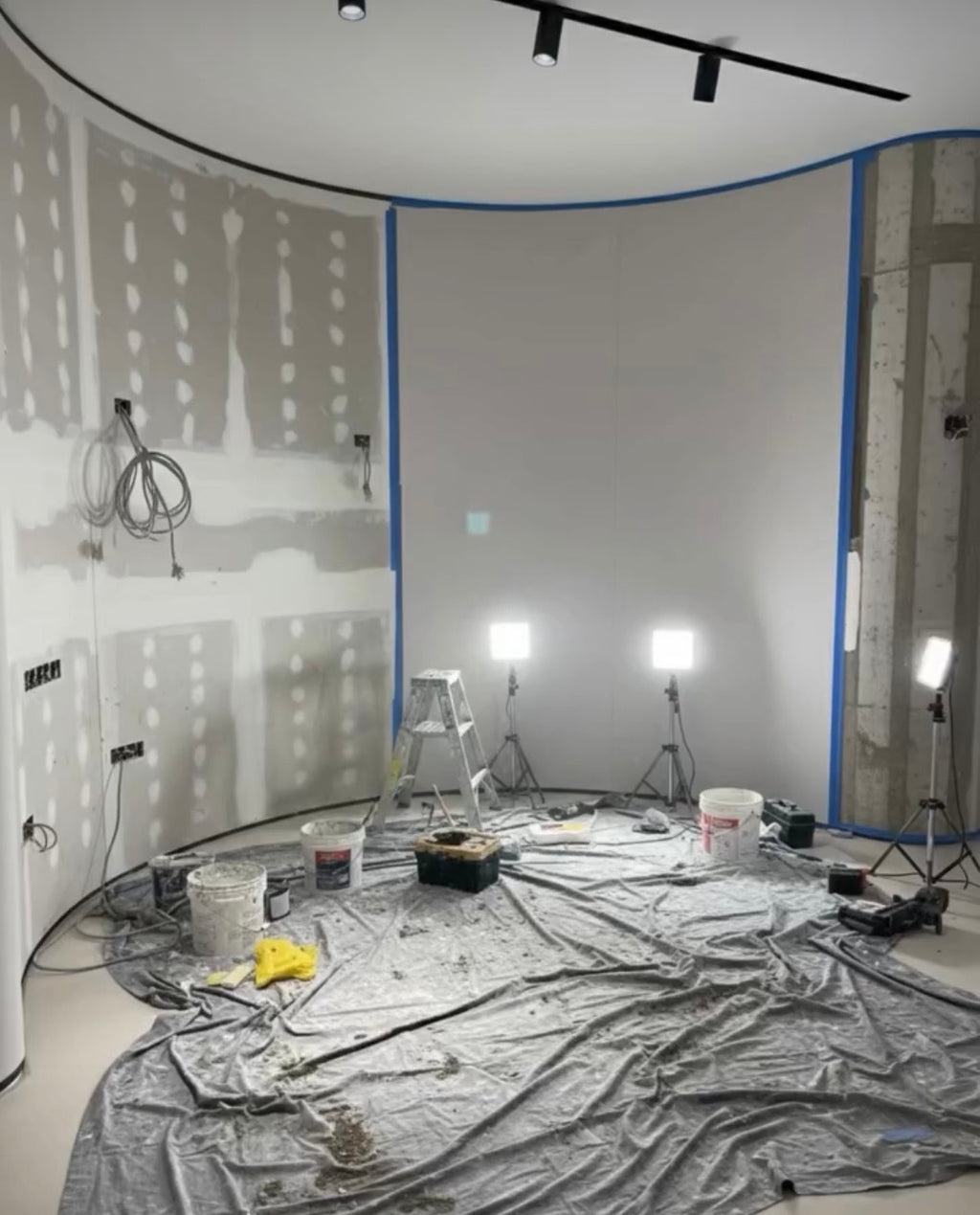 Plan 3D — Salle à Manger Circulaire