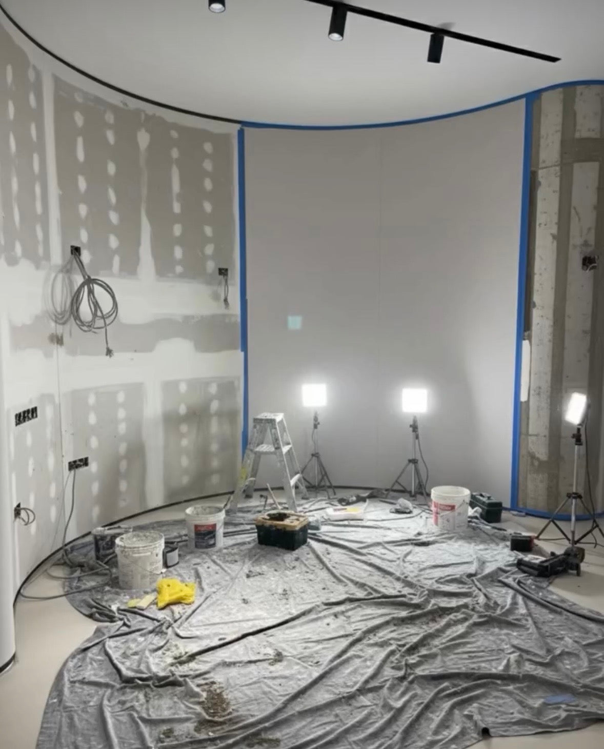 Plan 3D — Salle à Manger Circulaire