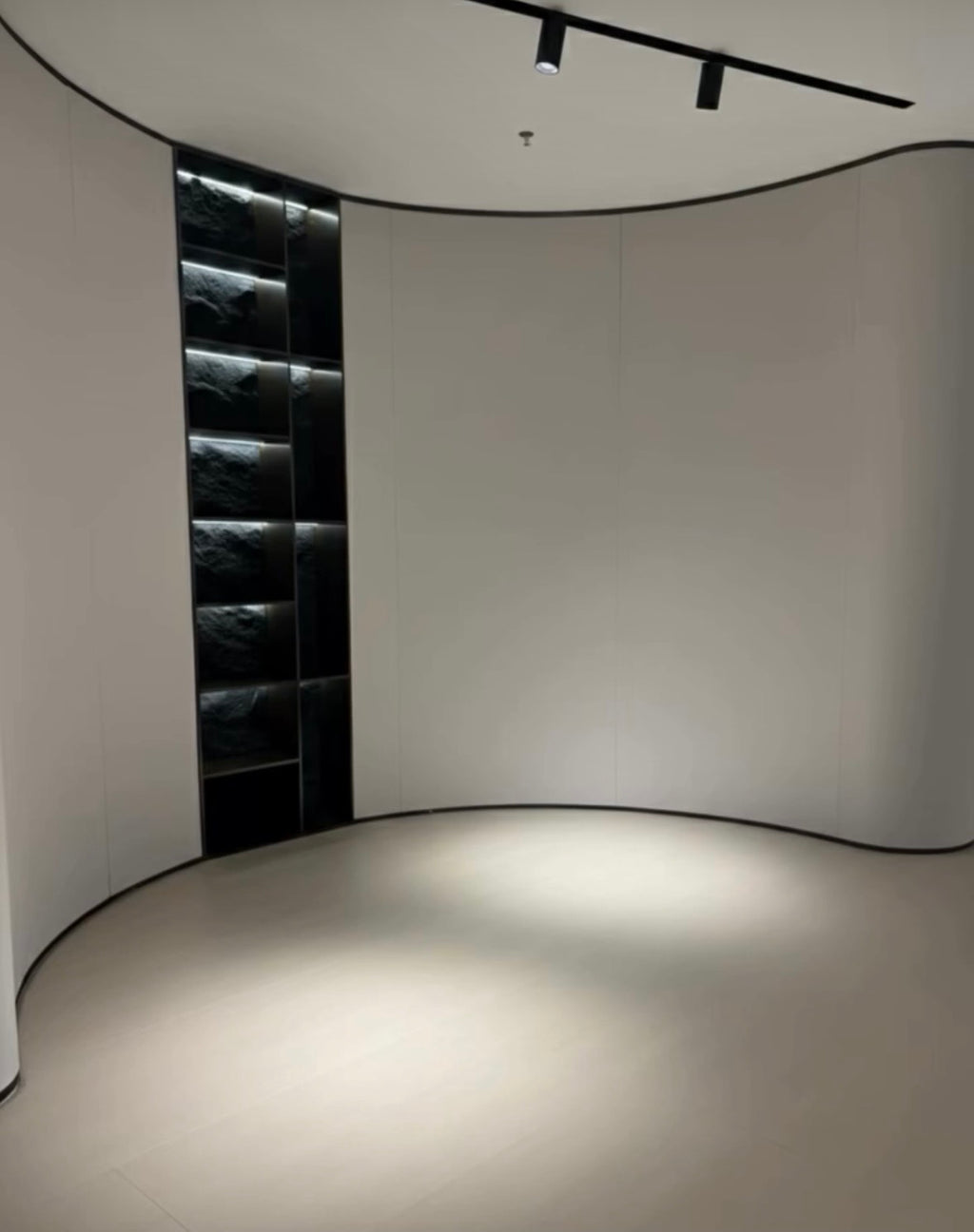 Plan 3D — Salle à Manger Circulaire