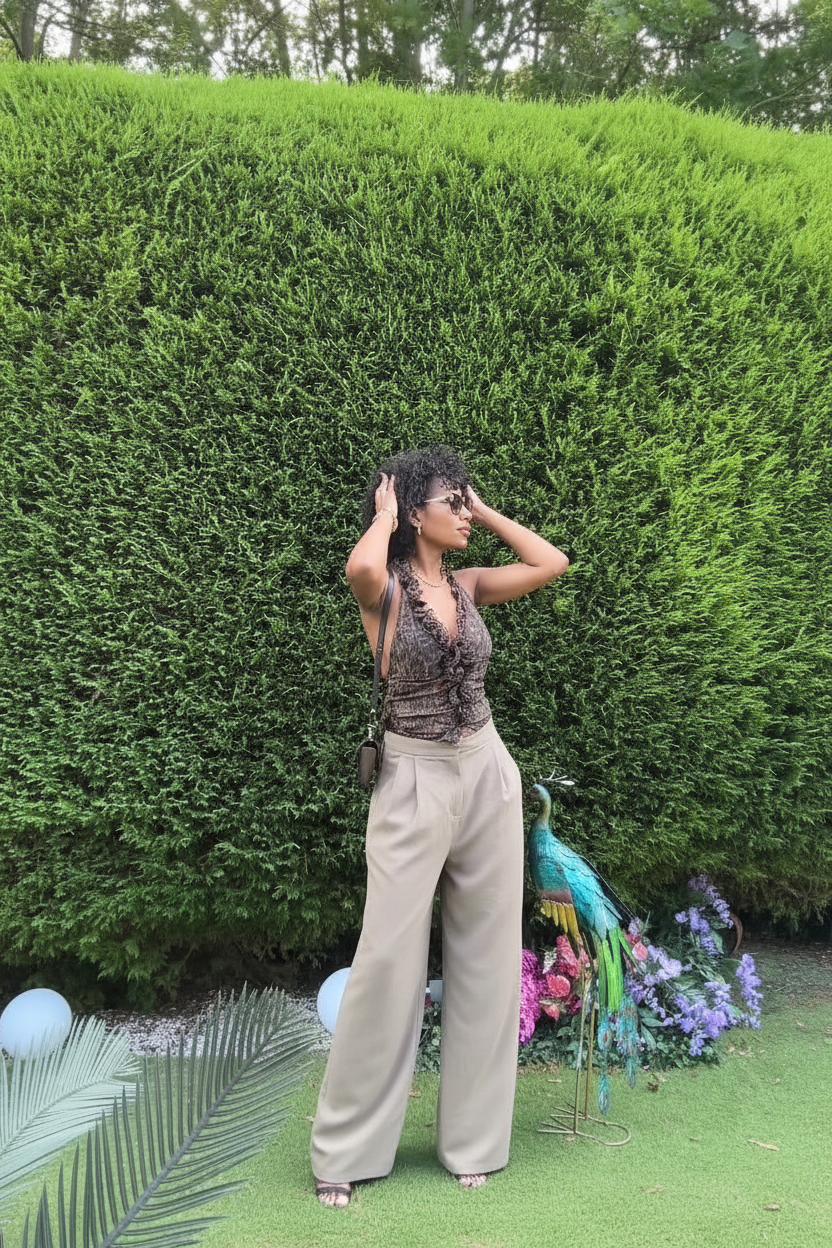 Pantalon pose dynamique