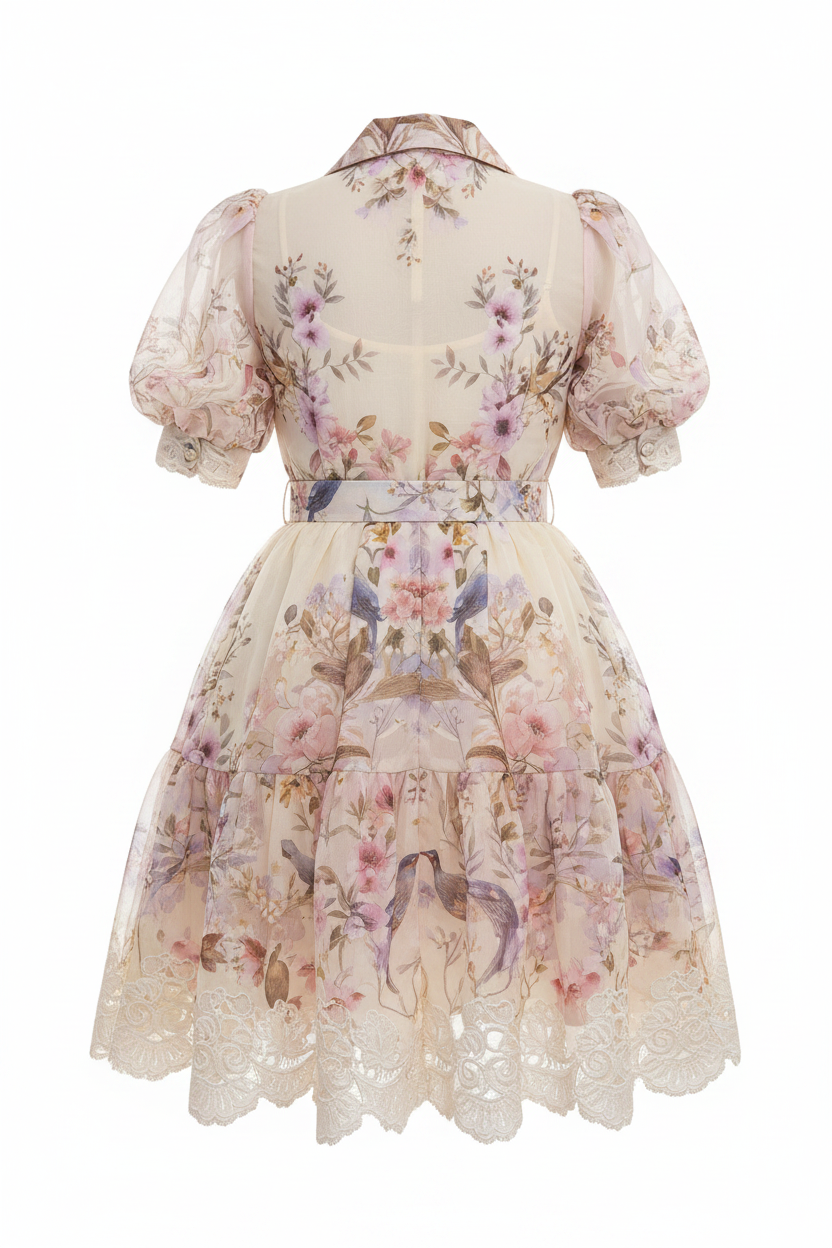 Robe FA3592 dos fond blanc