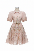 Robe FA3592 face fond blanc