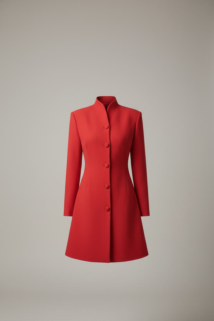 Robe rouge - mannequin fantôme